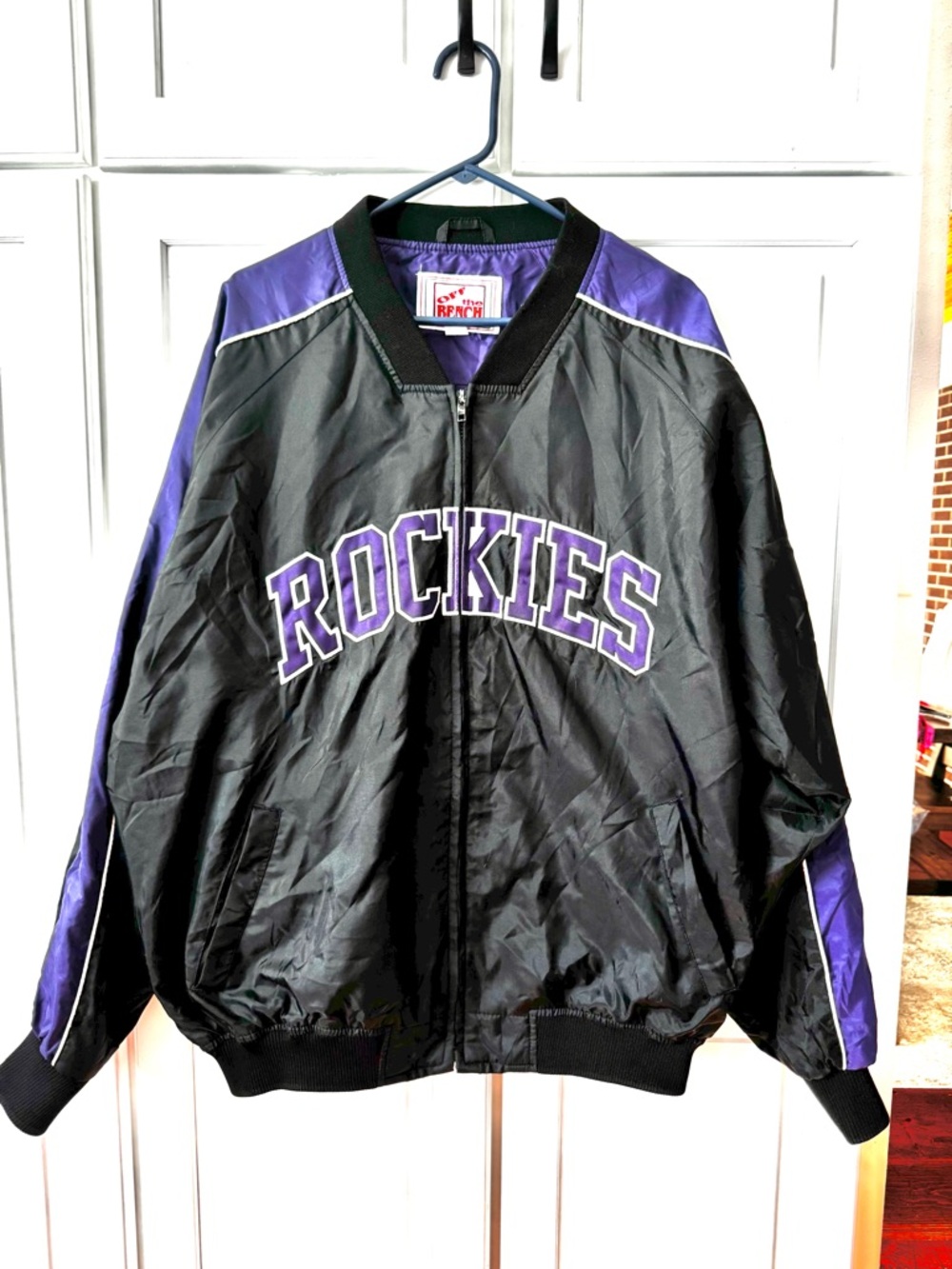 Vintage Colorado‎ Rockies Jacket- Off The Bench. Size XXL